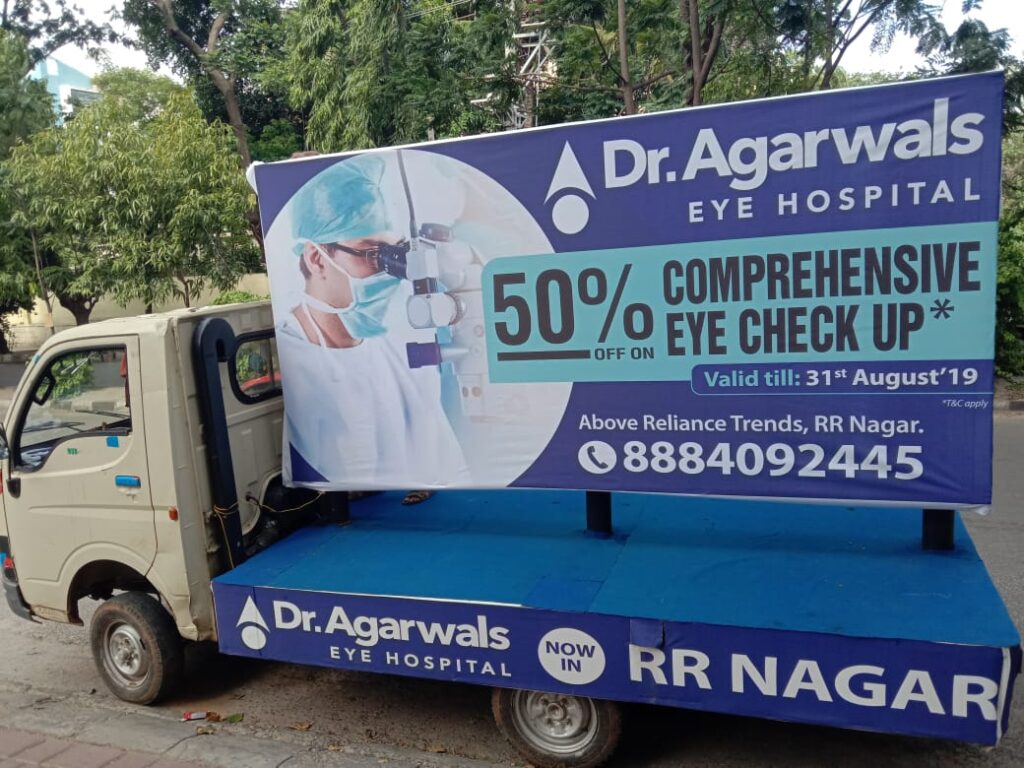 Mobile Display Van Advertising in Bangalore