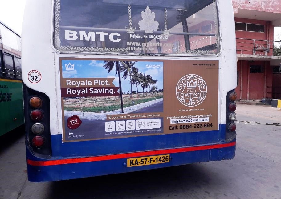 BMTC Bus Advertisements for Schools in Bangalore