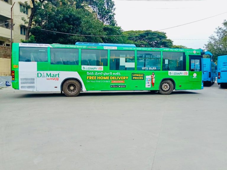 BMTC VOLVO AC BUS FULL WRAP ADVERTISING 4