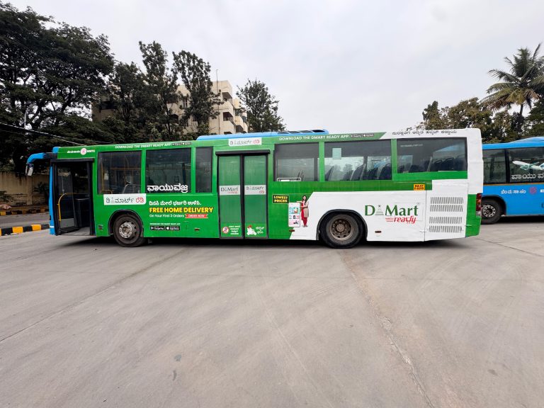 BMTC VOLVO AC BUS FULL WRAP ADVERTISING 5