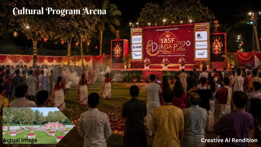 Durga Puja celebration in Bangalore, 17th - 21st October 2026