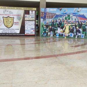 Backdrop Flex Printing & Installation