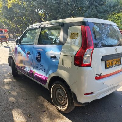 Cab Advertising Outside Branding