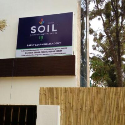 Glow Sign Board SOIL Whitefield Bangalore