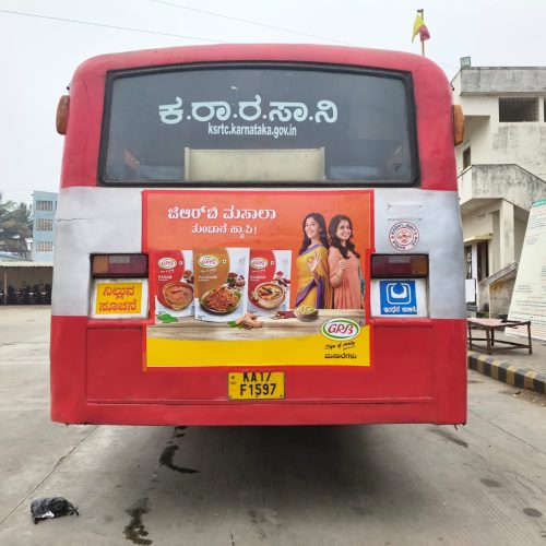 KSRTC BUS ADVERTISING IN BANGALORE KARNATAKA