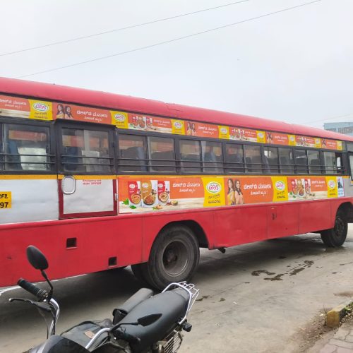 KSRTC BUS ADVERTISING IN BANGALORE KARNATAKA