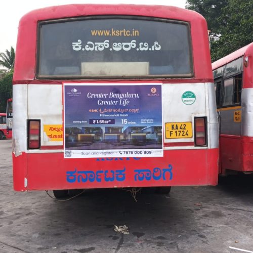 KSRTC BUS ADVERTISING IN BANGALORE KARNATAKA