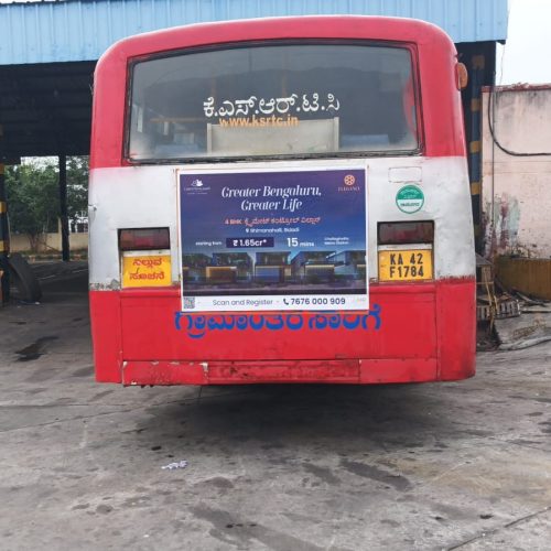 KSRTC BUS ADVERTISING IN BANGALORE KARNATAKA