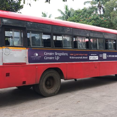 KSRTC BUS ADVERTISING IN BANGALORE KARNATAKA